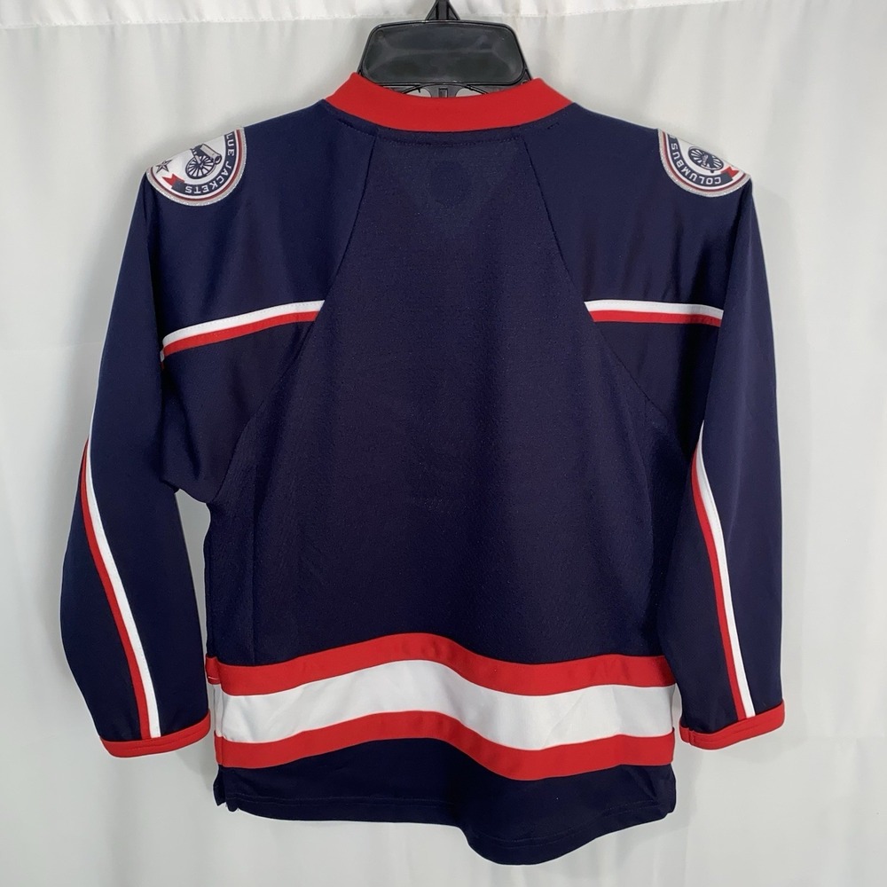 Columbus Blue Jackets NHL Hockey Jersey Youth Kids size Small (8) - Picture 3 of 3